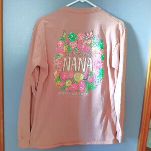 *Price drop* Simply Southern Nana Long Sleeved T Shirt, size M